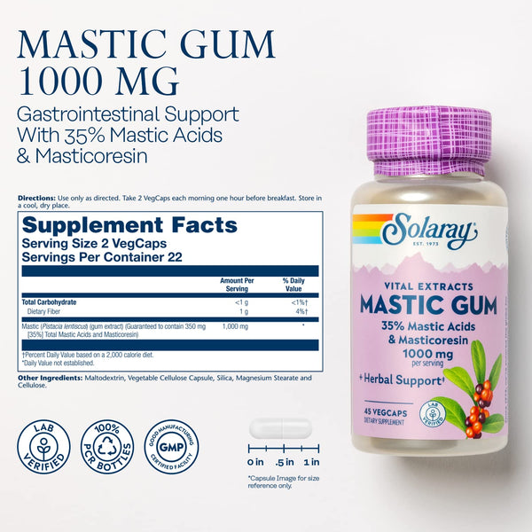 Solaray Mastic Gum